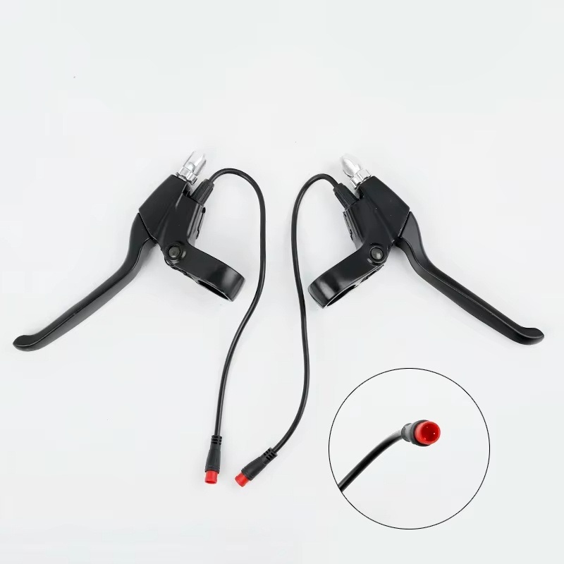 E-Scooter MTB Road Bike E-Brake Bicycle Brake Lever Left Right Controller Levers Cut off Power Brake Lever