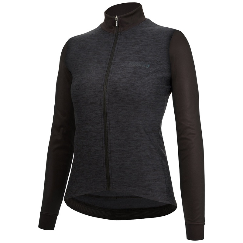 Maglia maniche lunghe donna Santini Colore Puro – Nero