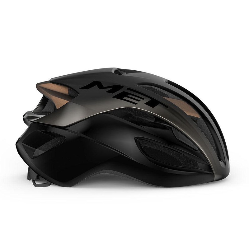 MET Rivale MIPS Road Cycling Helmet (Titanium Metallic/Glossy)