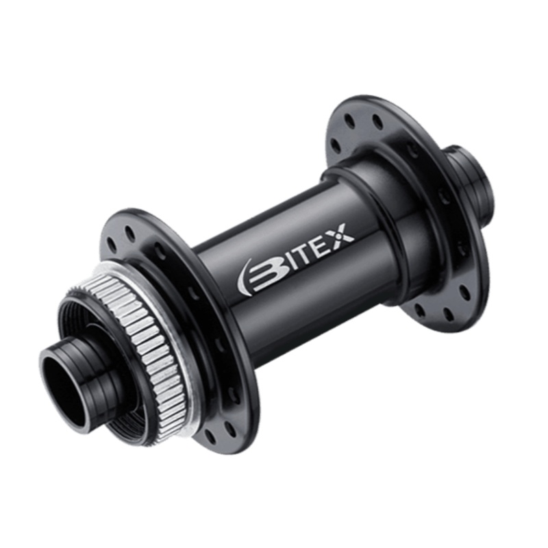 Bitex BX106F 15mm Thru Disc Brake Front Hub (Black)