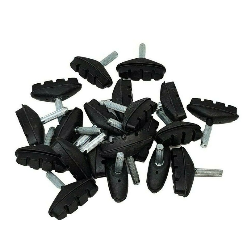 JOB LOT 10 PAIRS (20) 45MM MTB BIKE BRAKE BLOCKS PADS FOR CANTI-LEVER BRAKES