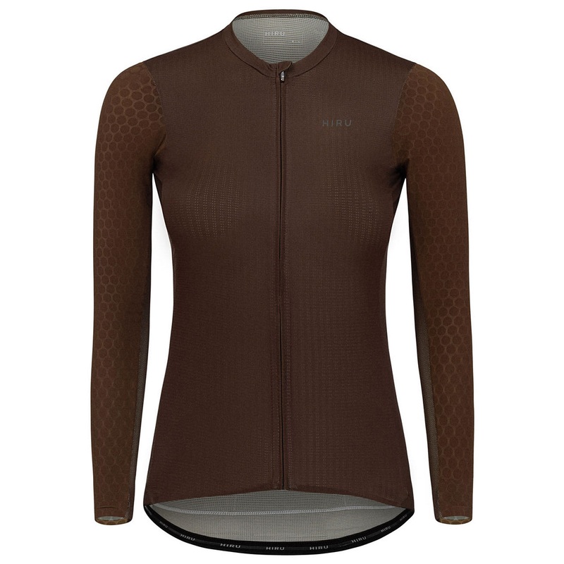 Maglia donna maniche lunghe Orbea Lab Aero – Marrone