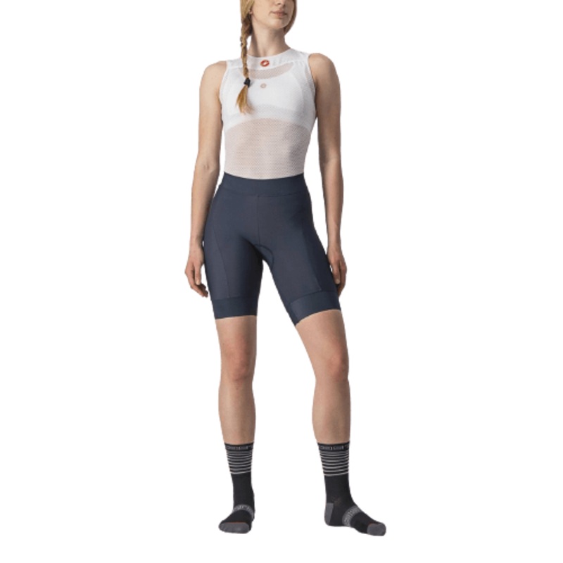 Castelli Prima Women’s Cycling Shorts (Savile Blue/Brilliant Pink)
