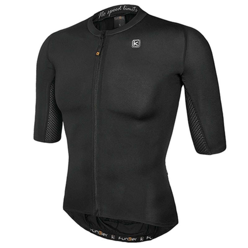 Funkier Cavaliere Mens Cycling Aero Jersey (Black)