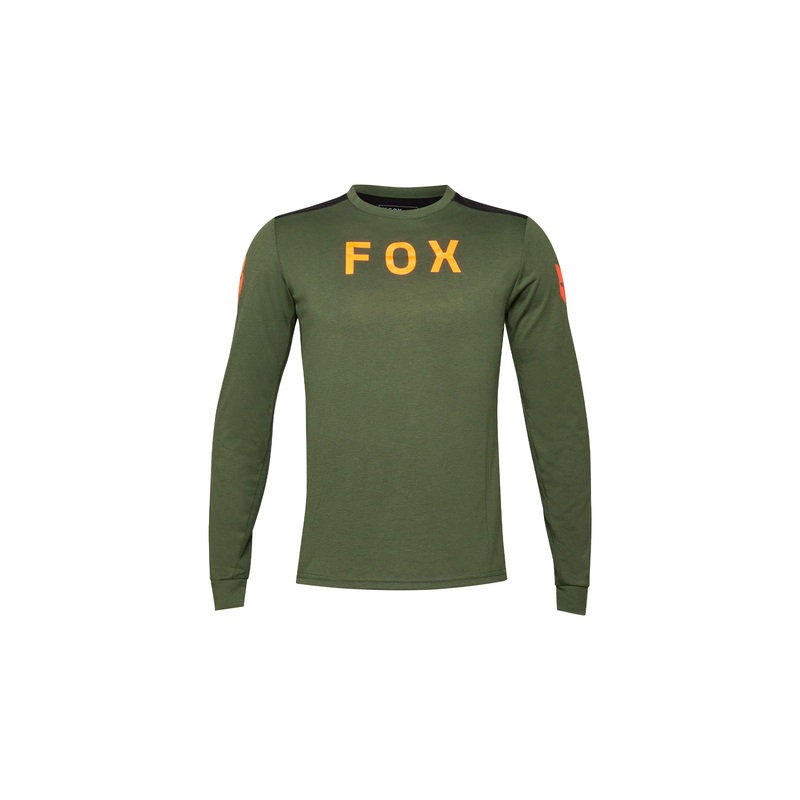 Jersey Fox Racing 24 Ranger Long Sleeve Large Dark Green