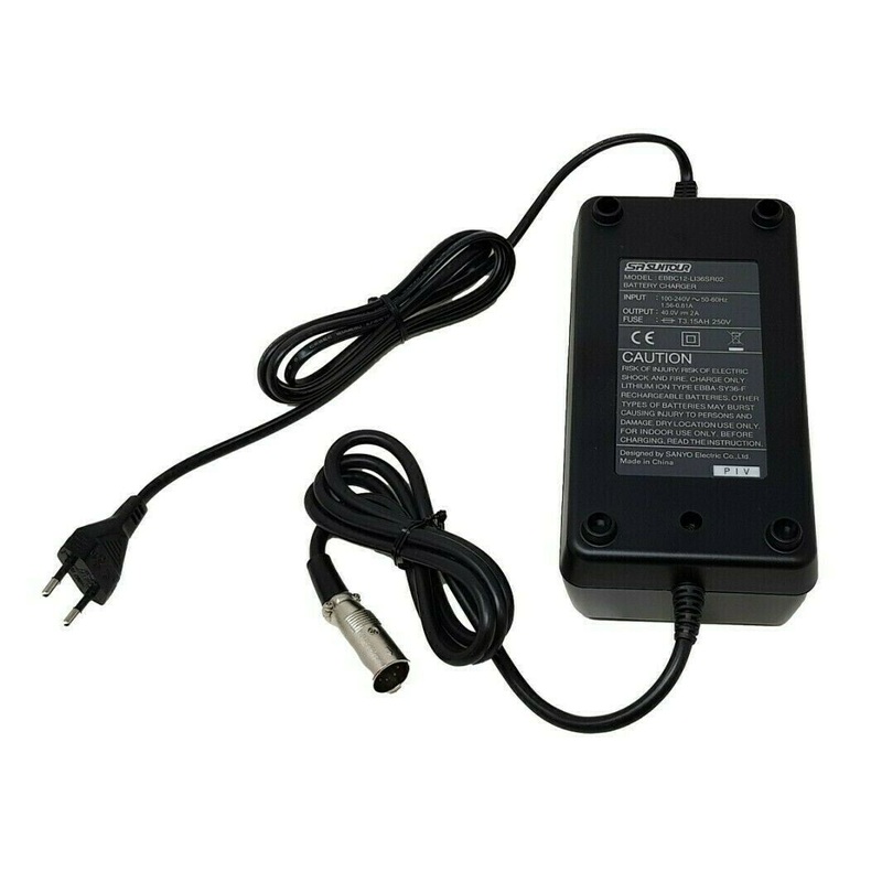 SR SUNTOUR 36V E BIKE LI-ION BATTERY CHARGER TYPE C 2 PIN PLUG EBBC12 – LI36SR02