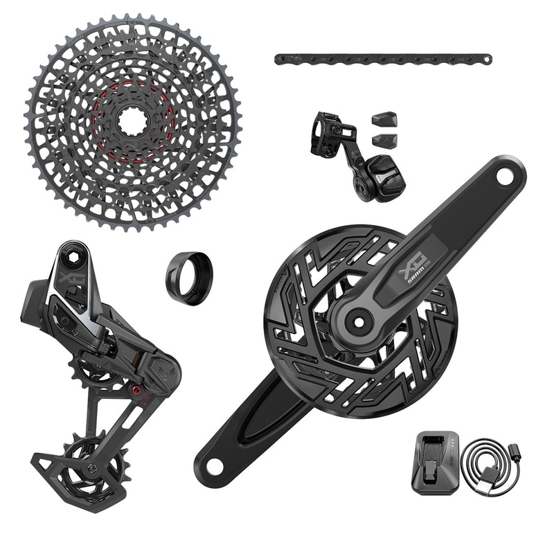 SRAM X0 Eagle T-Type E-MTB 104Bcd Transmission AXS Groupset  Cranks Not Included