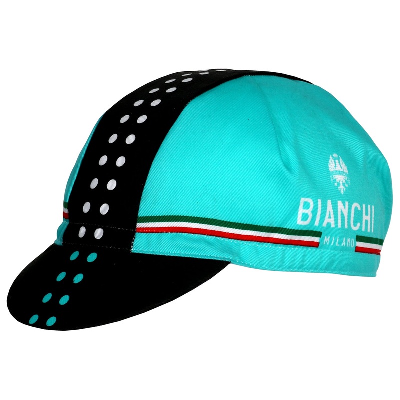 Bianchi Cycling Cap – Faster Dots