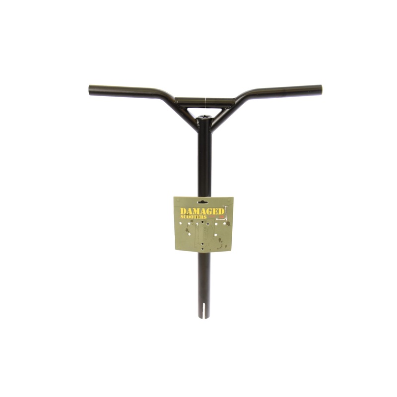 Top Brand Damaged Scooter Cro-mo Yeh Yeh Style BMX Freestyle Handlebars Black