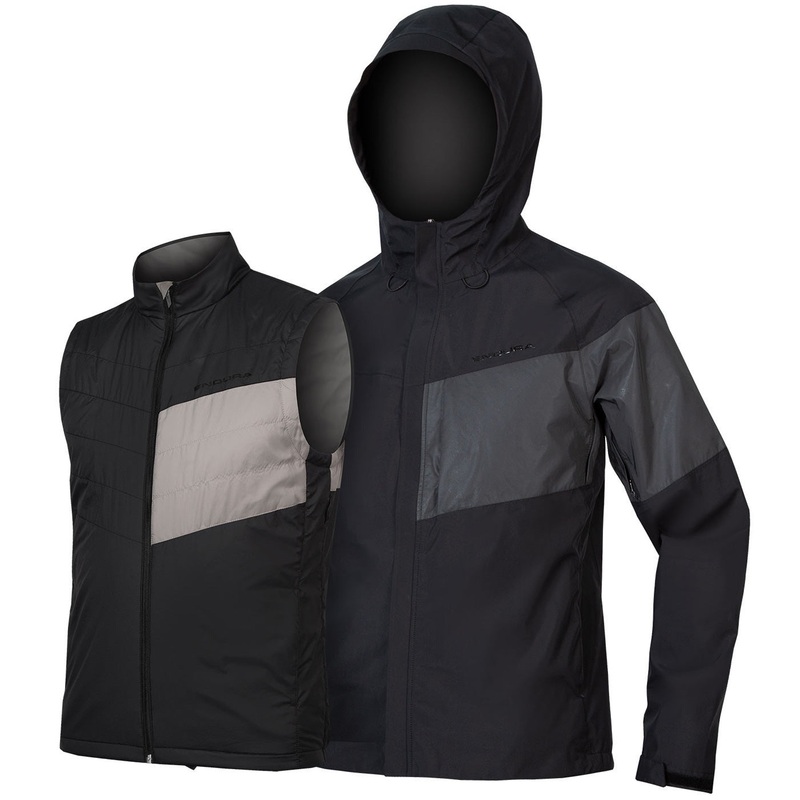 Giacca Endura Urban Luminite 3 in 1 – Nero