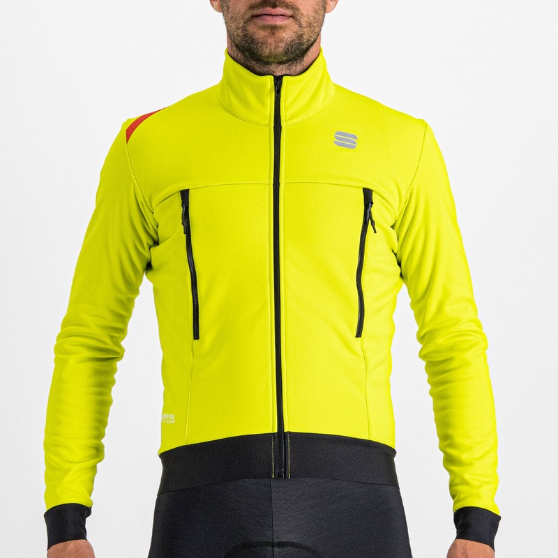 Giacca Sportful Fiandre Warm – Giallo