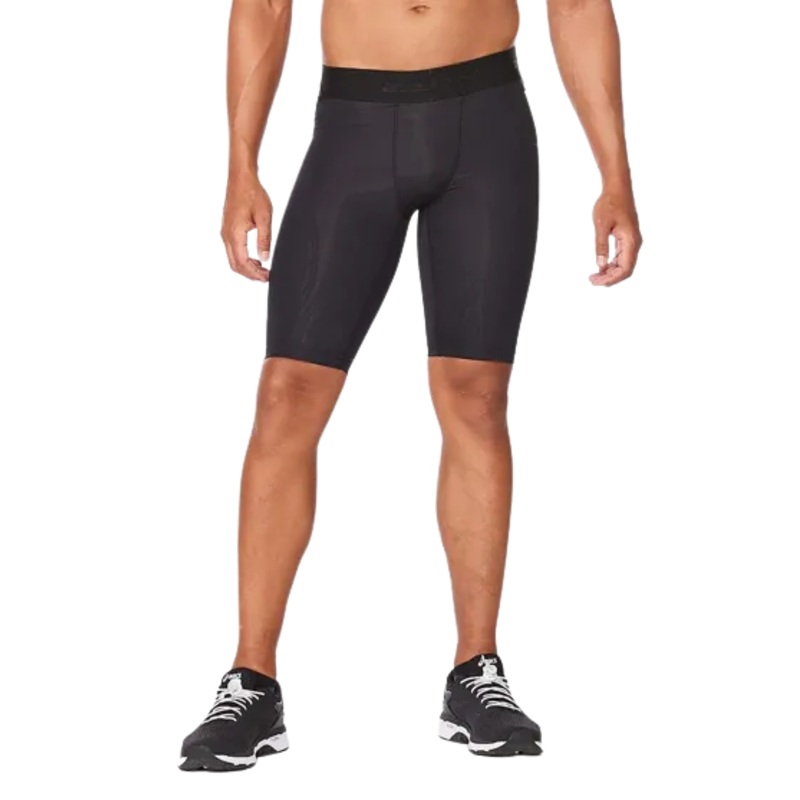 2XU MA5366B Force Men’s Compression Shorts (Black/Gold)