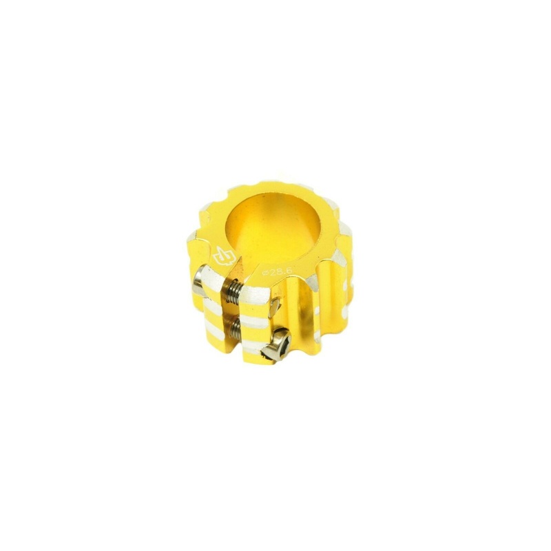 Brave Pogo Double Bolt Seat Clamp – 28.6mm – Choose Colour: Pink Blue- Gold- Red