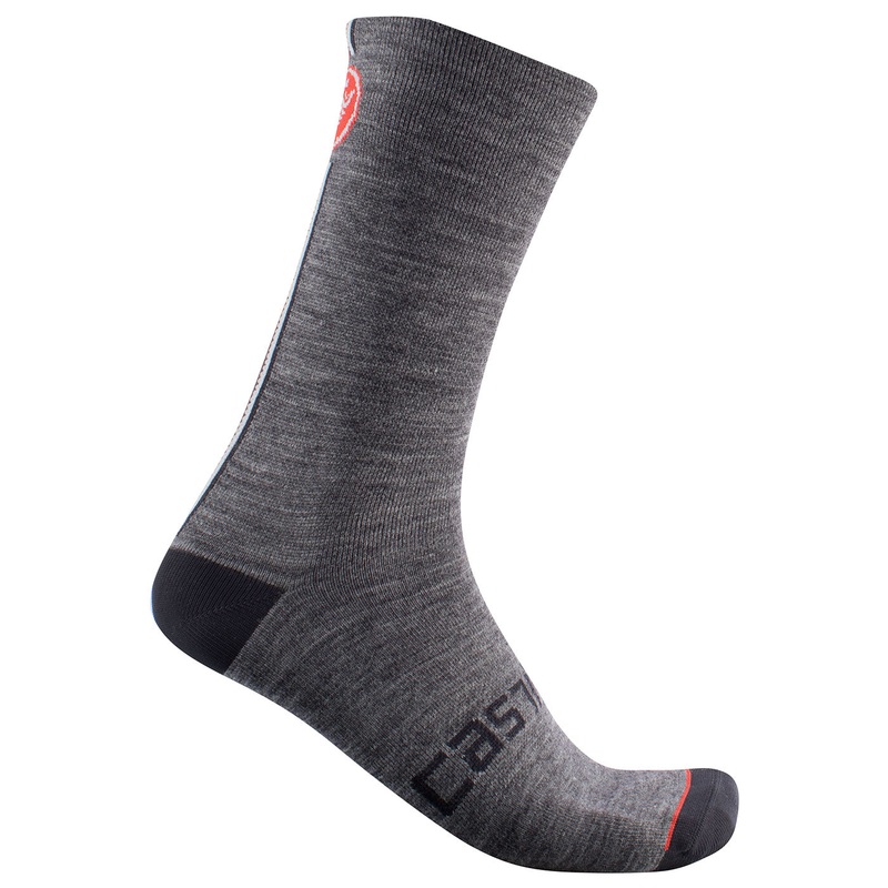 Calze Castelli Racing Stripe 18 – Grigio