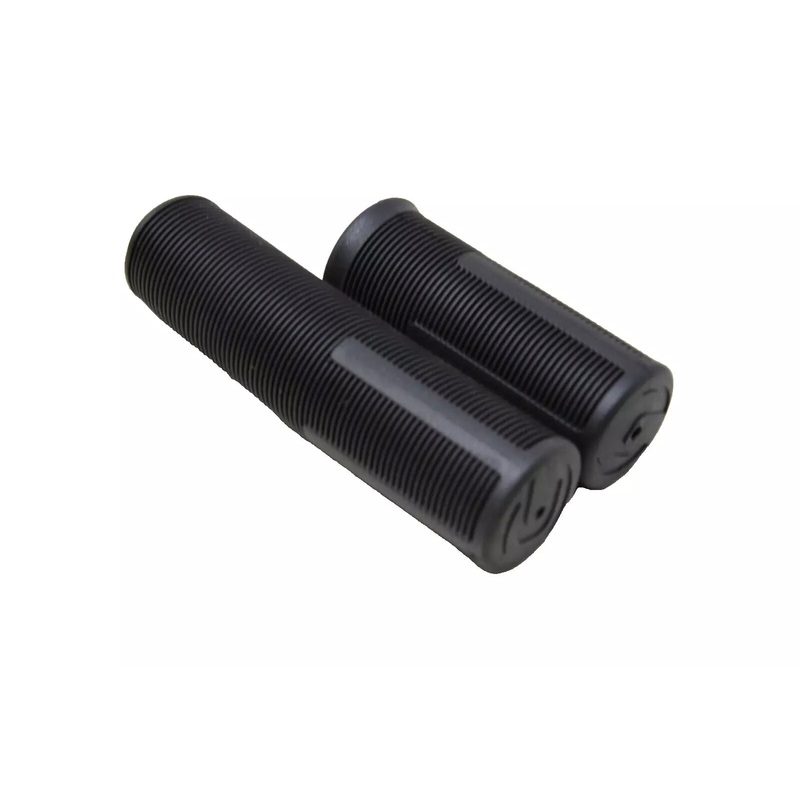 Cannondale Logo 2 Length Rib Pattern Rotary Shift Handlebar grips 75mm 110mm Black